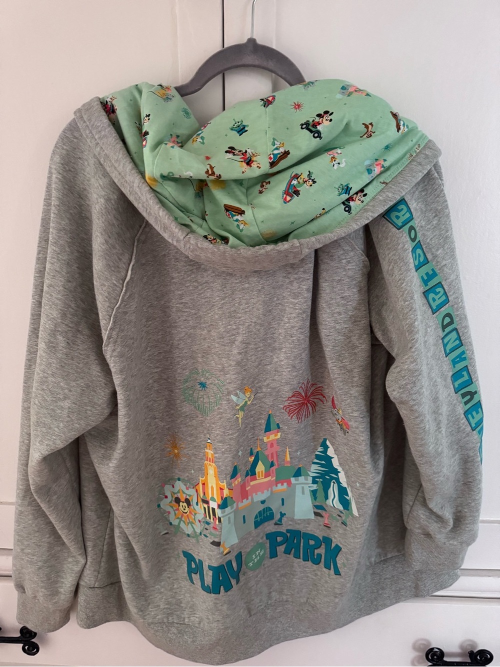 Disneyland Resort zip up hoodie - Picture 3 of 4